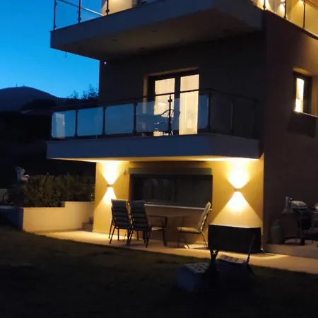 Villa Gala Family With Sea View, Garden & Bbq Erétria