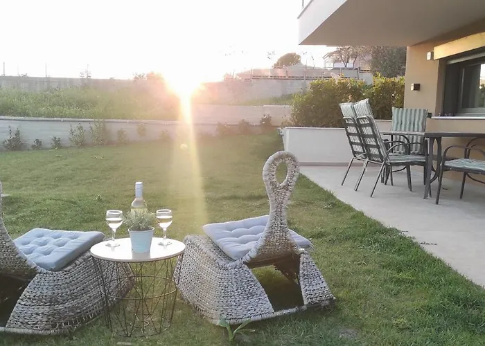 Villa Gala Eretria Family With Sea View, Garden & Bbq