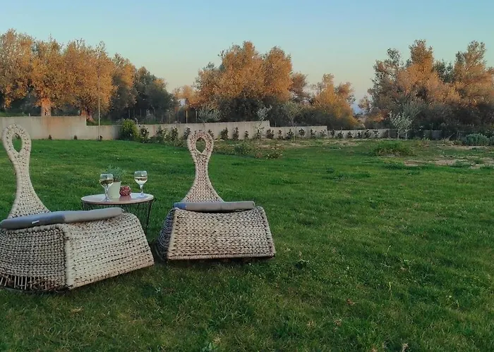 Villa Gala Eretria Family With Sea View, Garden & Bbq Magoula (Evia)